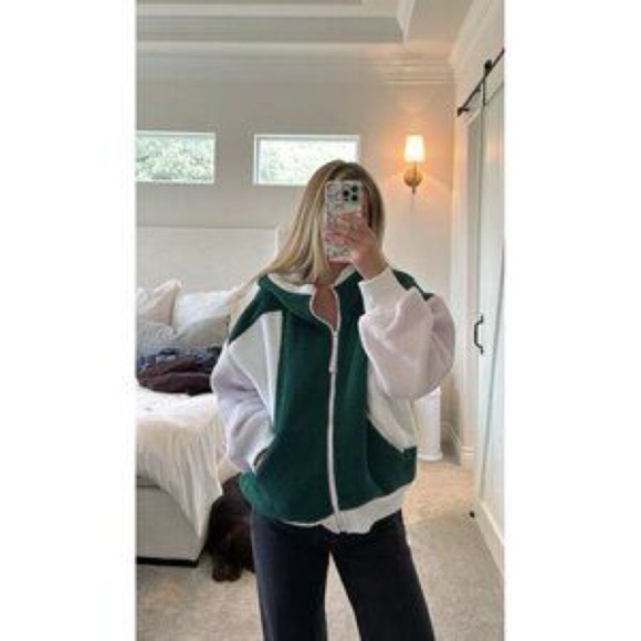 New Free People Hit The Slopes Hoodie jacket size M - Picture 2 of 12